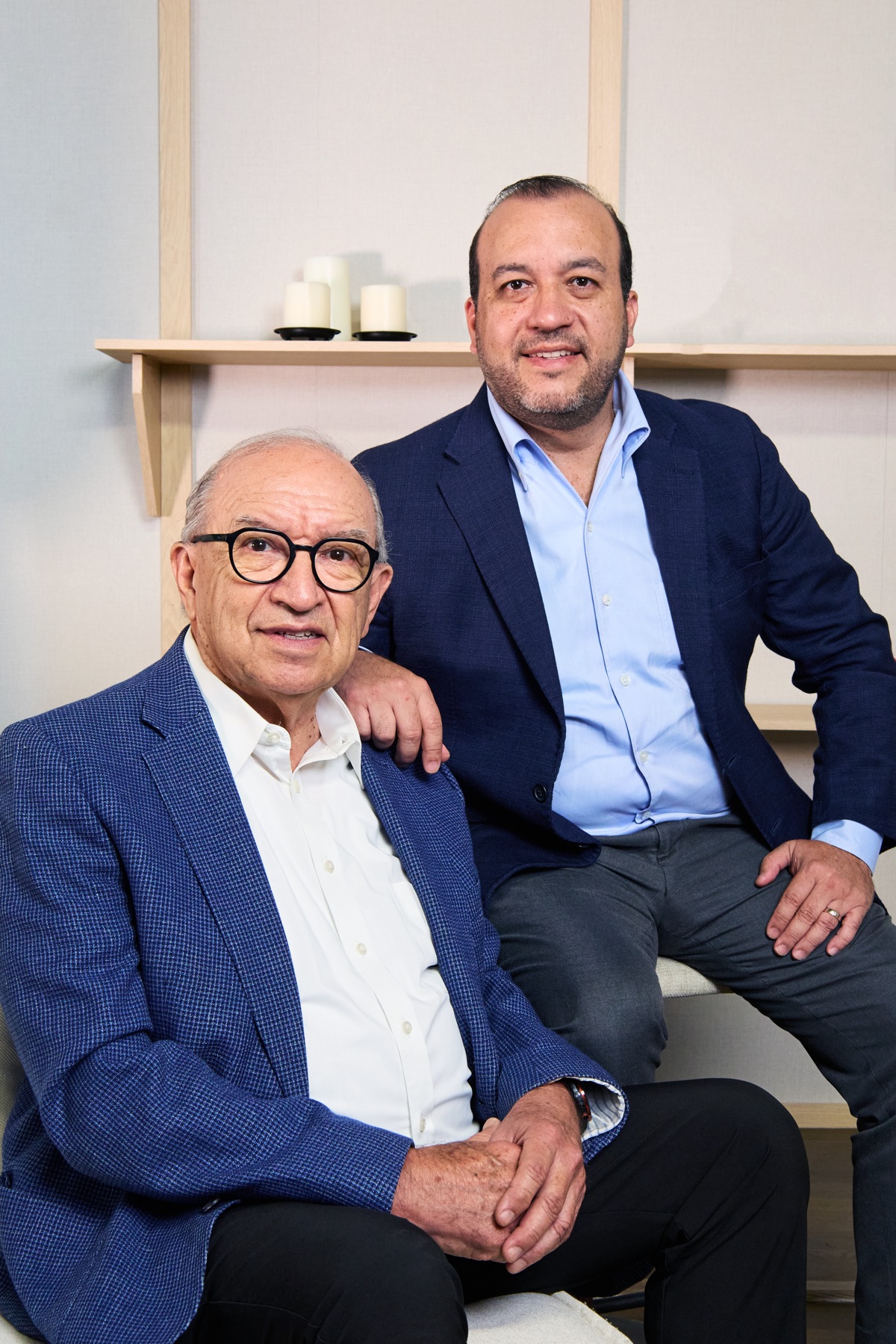Dr. Roberto Carrillo González y Dr. Roberto Carrillo Fuentevilla